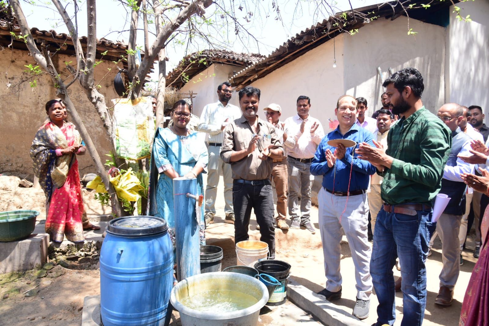 जल अर्पण संग जल महोत्सव पखवाड़ा सम्पन्न