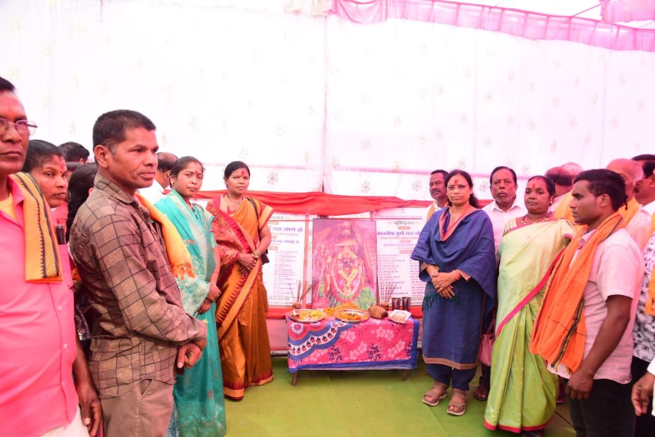लता उसेंडी ने रांधना में 84 लाख रुपये के विकास कार्यों का किया भूमिपूजन