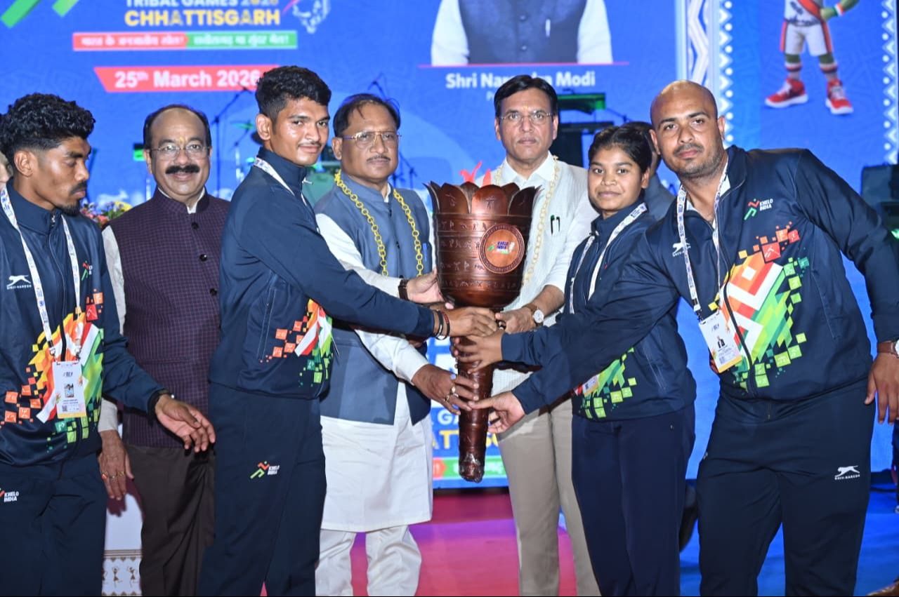 छत्तीसगढ़ में जनजातीय शक्ति का खेल महाकुंभ : देश के प्रथम ‘खेलो इंडिया ट्राइबल गेम्स 2026’ का भव्य शुभारंभ