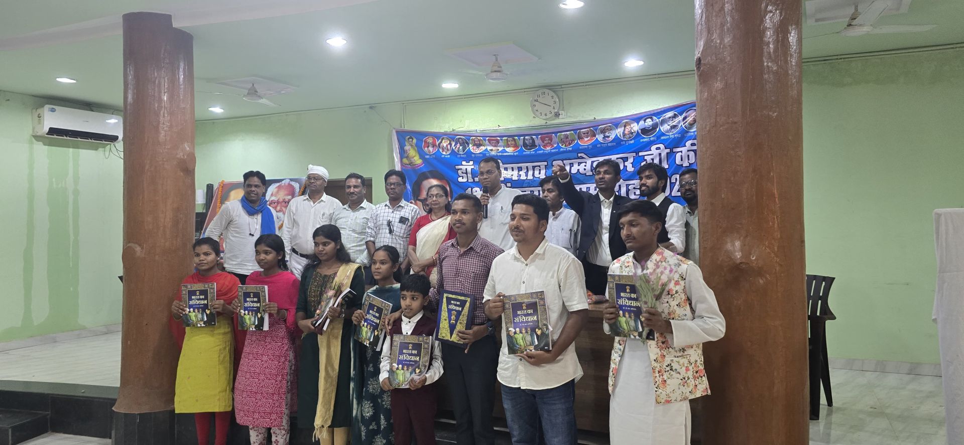 बाबा साहेब की 135वीं जयंती हर्षोल्लास से मनाई गई