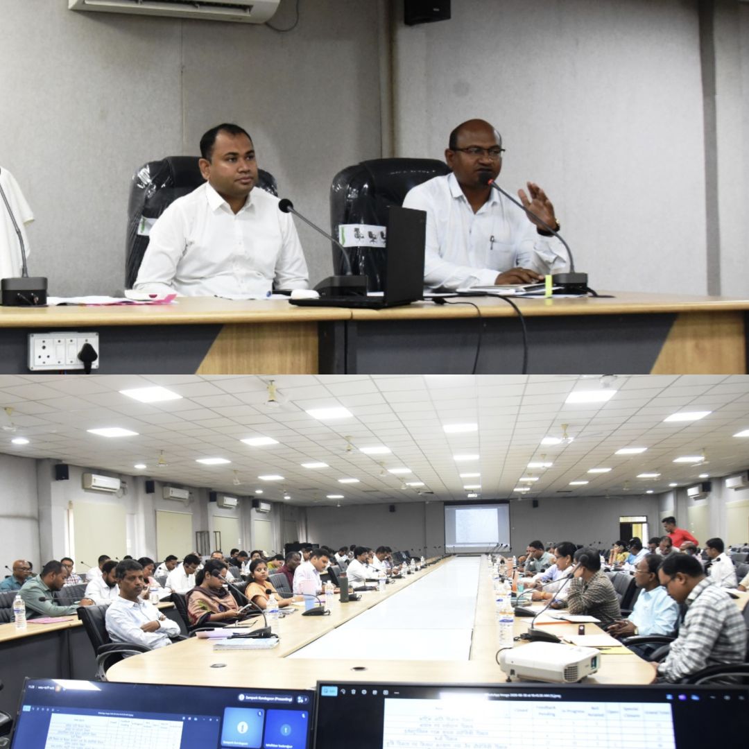 सीईओ जिला पंचायत ने समय-सीमा बैठक में सीएम हेल्पलाइन, जनदर्शन व बस्तर मुन्ने अभियान की समीक्षा की