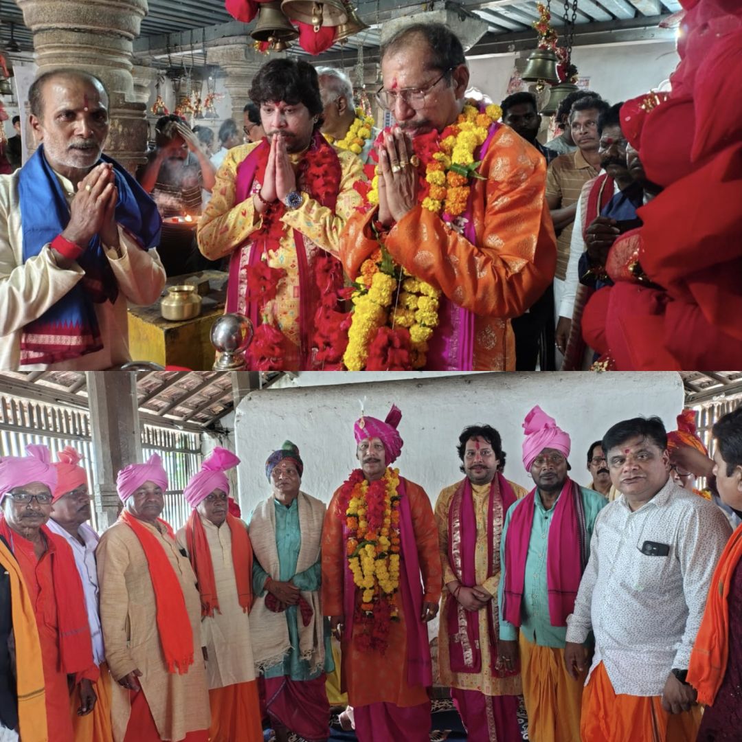 सिद्धेश्वर धाम में जगन्नाथ महाप्रभु की प्राण प्रतिष्ठा, सुकमा राजपरिवार के कुमार जयदेव बाबा व कुमार विजित देव ने किए मां