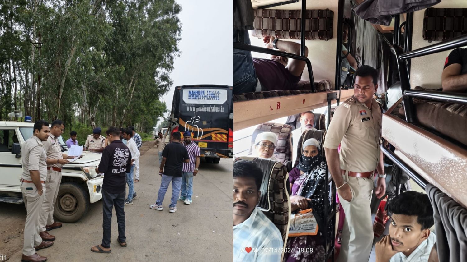 कोण्डागांव में यातायात पुलिस का विशेष अभियान, 33 वाहन चालकों पर कार्रवाई, 20,300 रुपये का समन शुल्क वसूला