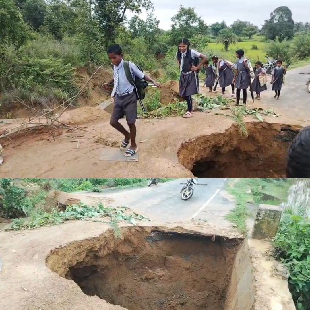 बारिश से आदनार पुल की हालत बिगड़ी, आवागमन प्रभावित; ग्रामीणों ने जल्द मरम्मत और स्थायी समाधान की मांग की
