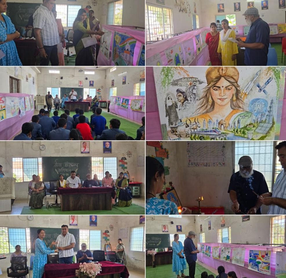 सेजस जामकोटपारा में सेवा संकल्प अभियान, विद्यार्थियों ने प्रतियोगिताओं में दिखाई प्रतिभा