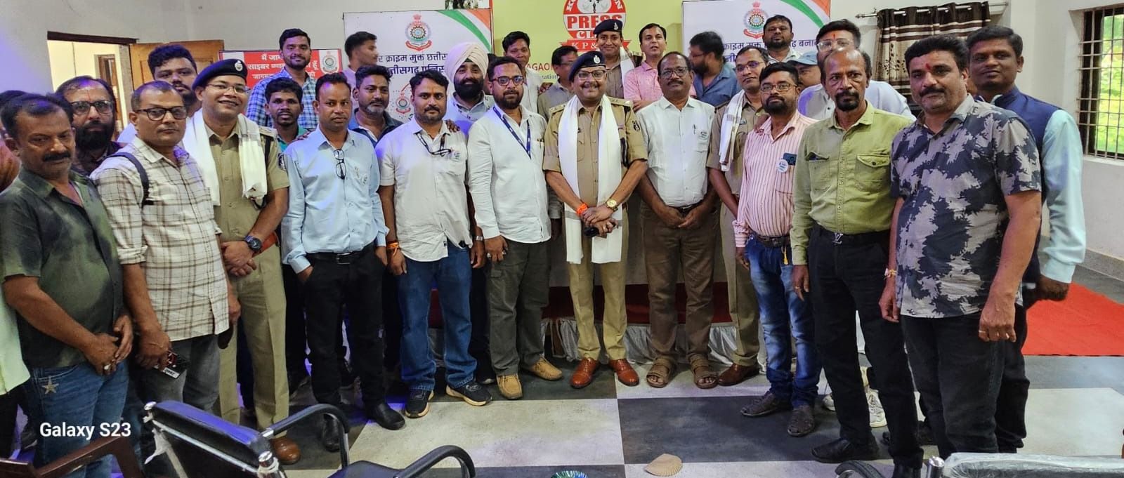 कोण्डागांव प्रेस क्लब में चला साइबर जागृति अभियान