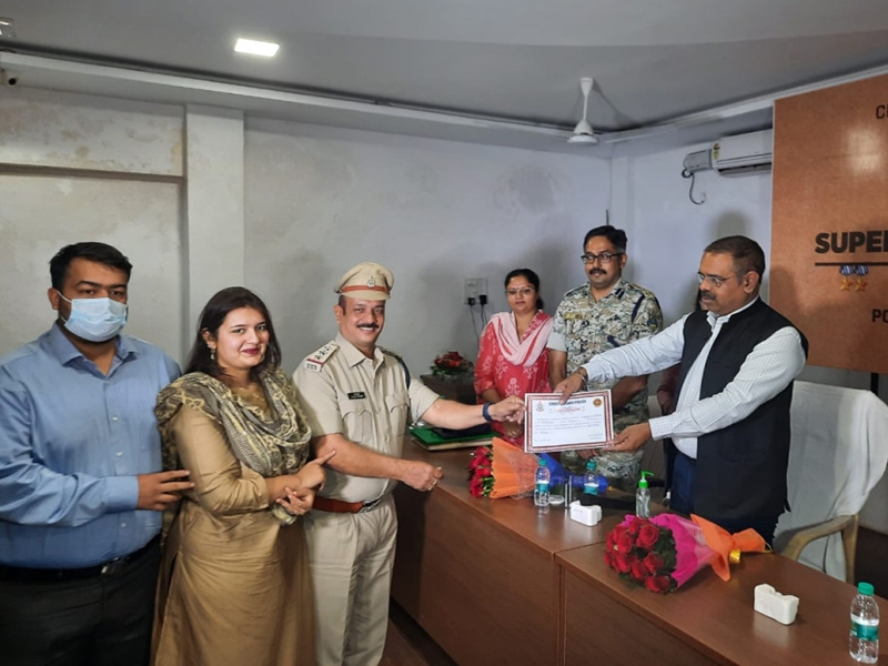 राजधानी में हुआ सुपर इन्वेस्टिगेटर सम्मान समारोह