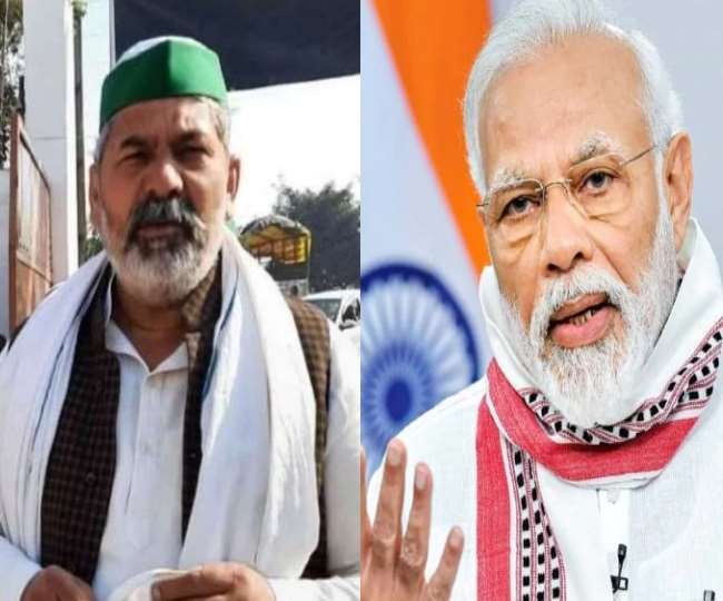 राकेश टिकैत ने ठुकराया पीएम मोदी का प्रस्ताव, दिया नया नारा- 'कानून वापसी नहीं तो घर वापसी नहीं'