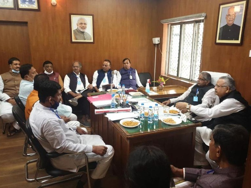 भाजपा विधायक दल में सरकार को घेरने के लिए बनी एक सप्ताह की कार्ययोजना