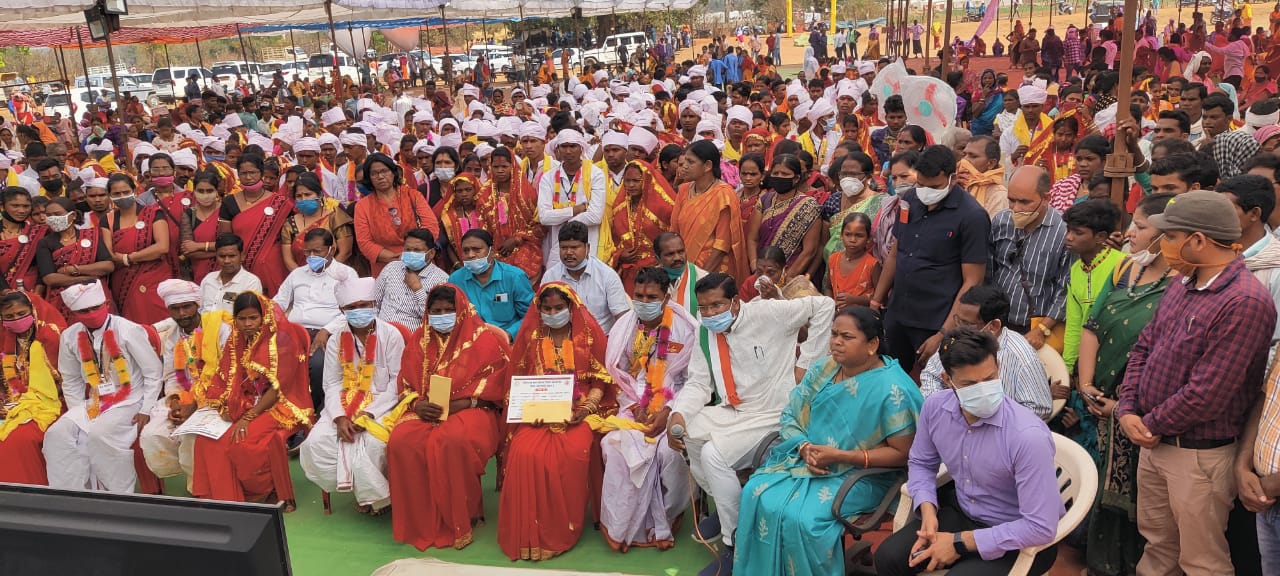 कन्यादान योजना में 247 जोड़े बंधे शादी के बंधन में
