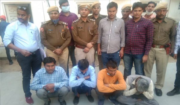 जयपुर : सुरंग खोदकर करोड़ो की चांदी चोरी का खुलासा, 4 अरेस्ट