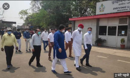 महापौर ढेबर, विधायक जुनेजा एवं आयुक्त कुमार ने मिनीमाता बस स्टैंड का निरीक्षण किया