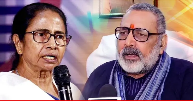 ममता बनर्जी के मंदिर जाने पर गिरिराज सिंह का वार; कहा- 'दीदी चुनाव है इसलिए आप यह कर रही हैं'