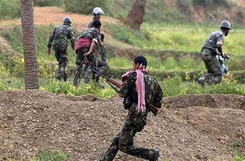 आदवाल मुठभेड़ में सभी जवान सुरक्षित कई नक्सली घायल