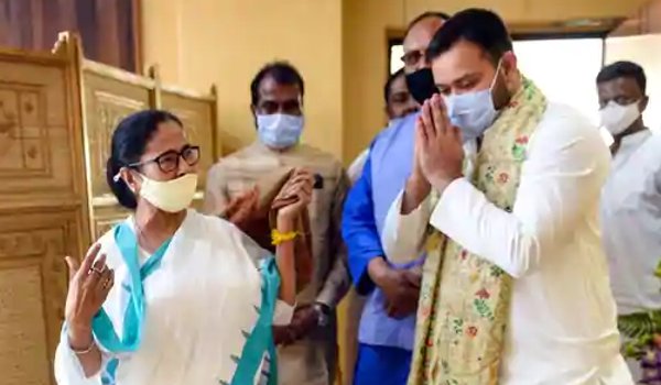 बंगाल विधानसभा चुनाव में ममता बनर्जी का समर्थन करेंगे तेजस्वी यादव