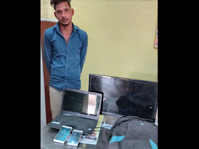 शातिर नकबजन राकेश गुप्ता उर्फ पानी गिरफ्तार, आधा दर्जन से ज्यादा केस हैं दर्ज