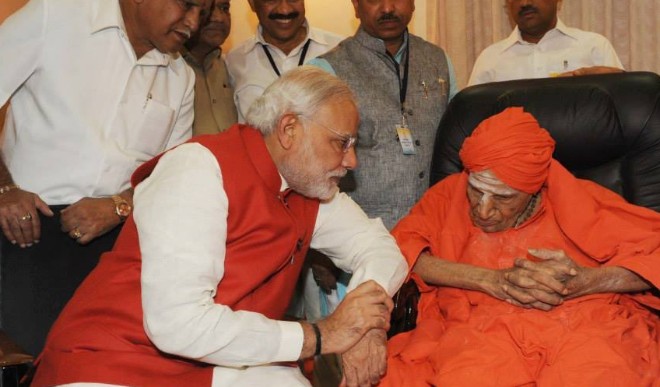 प्रधानमंत्री मोदी ने शिवकुमार स्वामी की जयंती पर श्रद्धांजलि अर्पित की