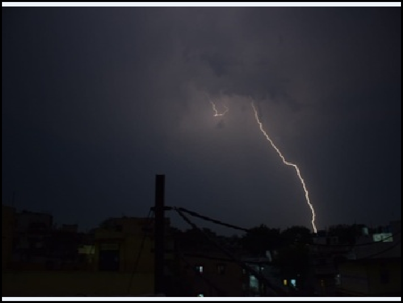 चक्रीय चक्रवात द्रोणिका प्रभाव से सोमवार को भी छाए रहेंगे बादल, बारिश के आसार