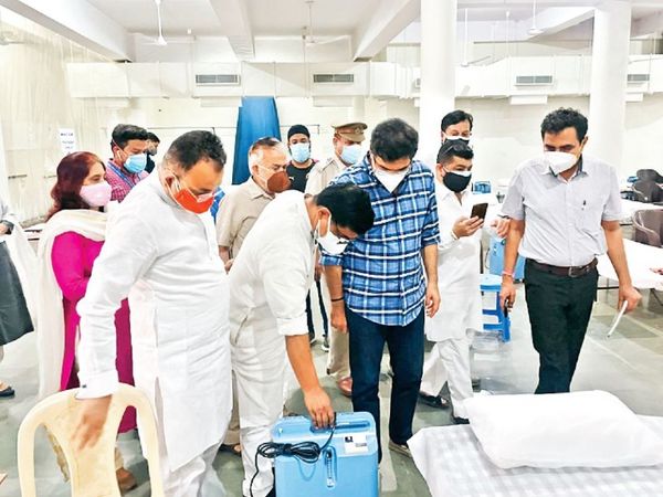 दिल्लीः RSS ने शुरू किया 100 बेड का कोविड अस्पताल; फ्री बेड, भोजन और ऑक्सीजन की व्यवस्था