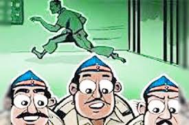 लामनी पार्क में 2 चोर पकड़ाये 3 फरार