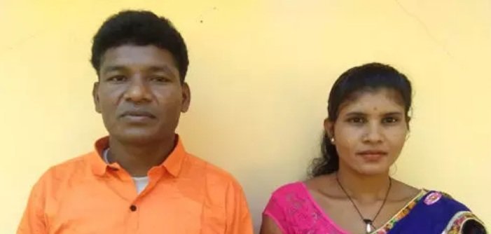 7 लाख के इनामी नक्सली दंपति ने किया आत्मसमर्पण