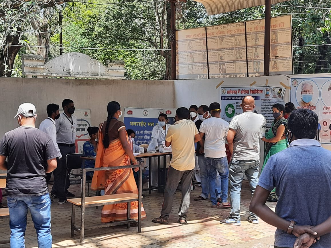 जिले में कोरोना संक्रमित  दर में आई कमी या जांच नहीं
