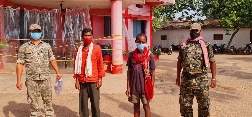 चोरी के दो आरोपियों व चोरी का माल सहित पुलिस ने किया गिरफ्तार