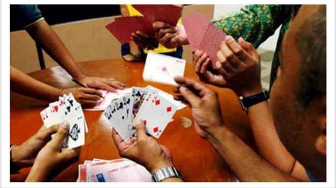 पंडरिया पुलिस ने 04 जुआडिय़ो को किया गिरप्तार नगदी रकम 3000/रुपया किया जप्त