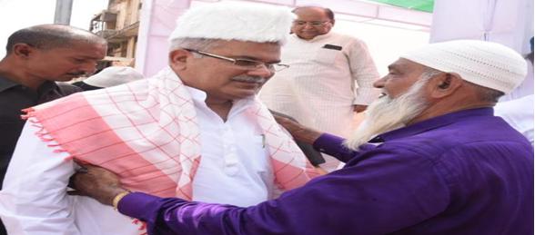 मुख्यमंत्री भूपेश बघेल ने प्रदेशवासियों को ईद -उल -फितर की दी बधाई