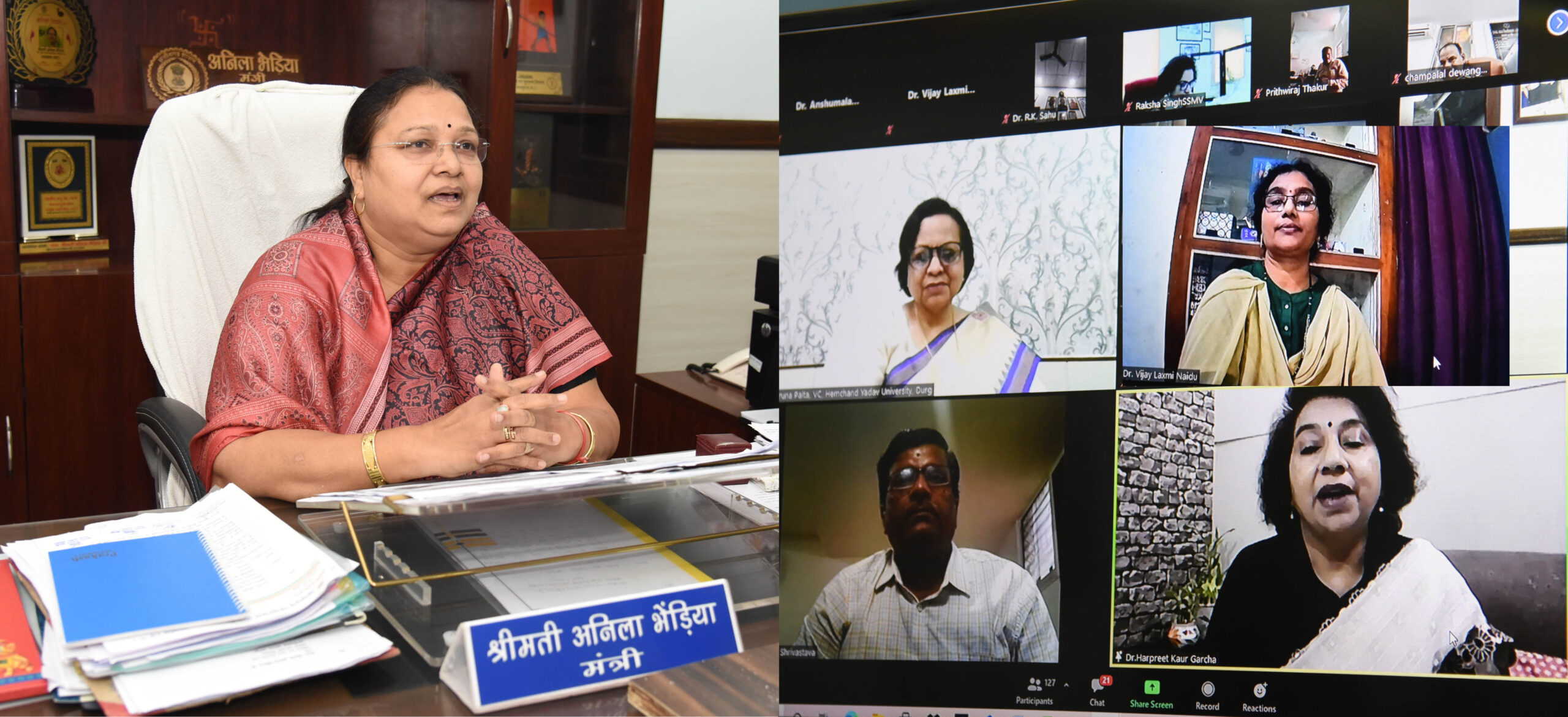 छत्तीसगढ़ में ग्रामीण अर्थव्यवस्था के विकास के साथ महिलाओं के लिए खुले नए रास्ते:  भेंड़िया