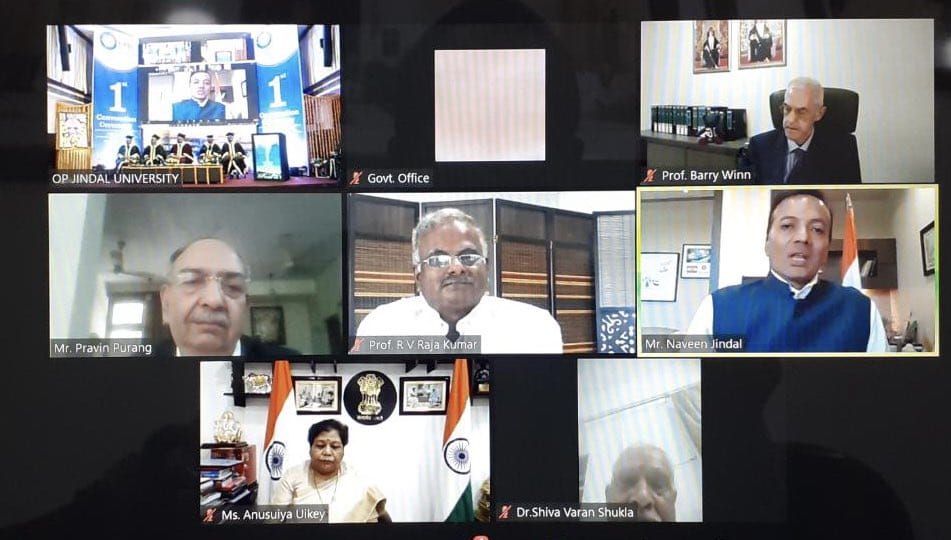 ओपी जिन्दल यूनिवर्सिटी से डिग्री प्राप्त करने वाले युवा राष्ट्र निर्माण में योगदान दें जिस पर देश और विश्वविद्यालय को गर्व होः नवीन जिन्दल