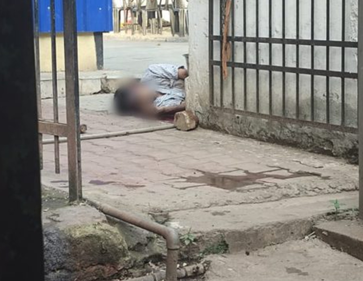 मेकाहारा अस्पताल के सामने हत्याः कुल्हाड़ी मार कर उतारा मौत के घाट, आरोपी फरार, पुलिस जांच में जुटी