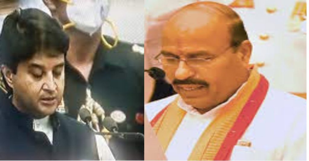 मोदी कैबिनेट में MP के 2 नेताओं की एंट्री: ज्योतिरादित्य सिंधिया को मिली उड्डयन मंत्रायल की जिम्मेदारी, तो वीरेंद्र कुमार बनाए गए सामाजिक न्याय अधिकारिता के मंत्री