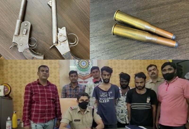 देशी कट्टा और कारतूस के साथ तीन युवक गिरफ्तार, नशीली सिरप बेचने वाले आरोपी भी पकड़े गए…
