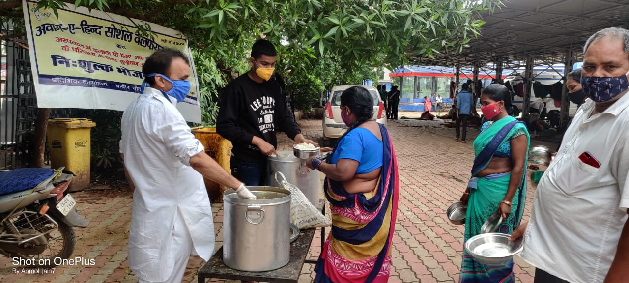 अवाम ए हिन्द ने 213 दिनों से लगातार बाँट रही निःशुल्क पौष्टिक भोजन : मोहम्मद सज्जाद खान