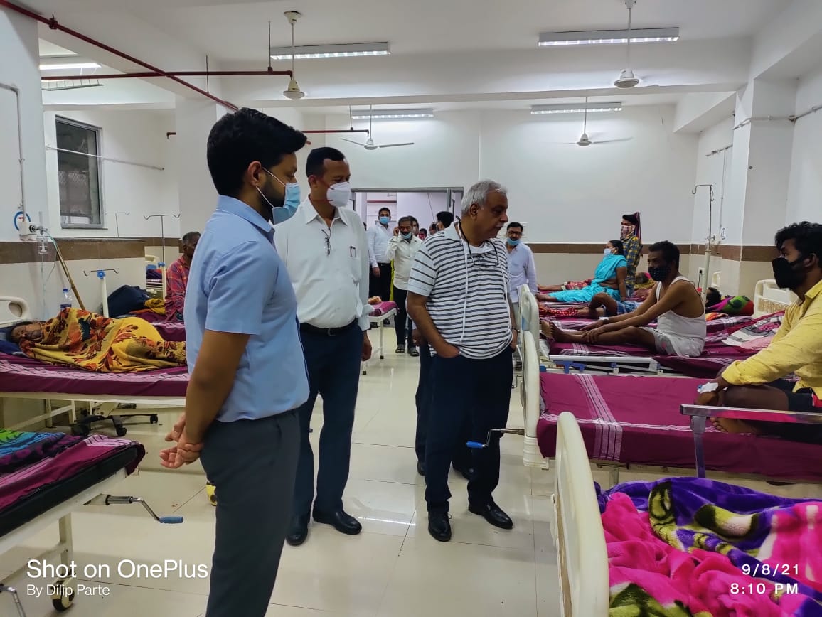 प्रमुख सचिव ने उड़ान, शिल्पनगरी, अंग्रेजी माध्यम स्कूल एवं कन्या शाला का किया निरीक्षण