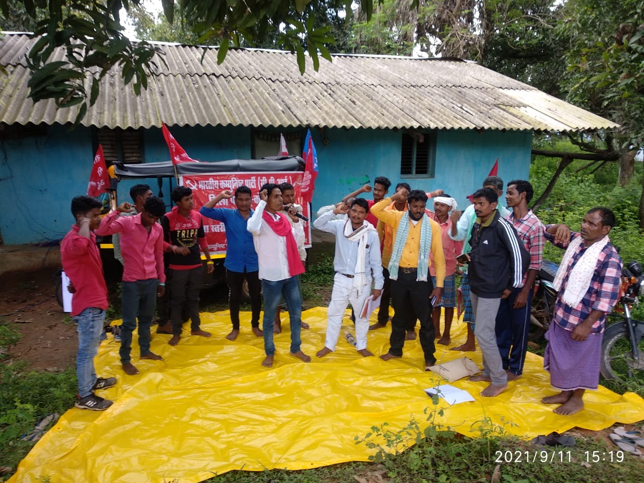 उप तह.मर्दापाल क्षेत्र की समस्याओं के समाधान की मांग को लेकर  सीपीआई का हल्लाबोल