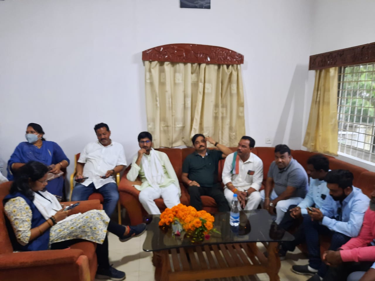 प्रदेश युवा कांग्रेस अध्यक्ष कोको पाढ़ी व राष्ट्रीय सचिव एकता ठाकुर का  कोंडागांव में युकाइयों ने किया स्वागत