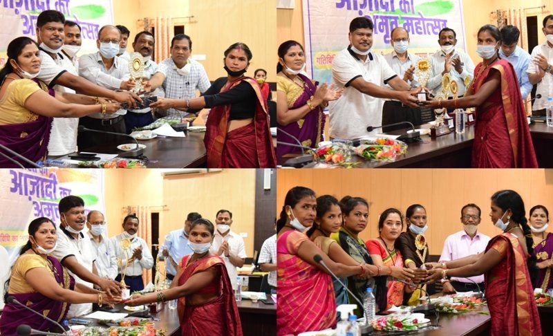 आजादी के अमृत महोत्सव में बीसी सखियों का किया गया प्रोत्साहन