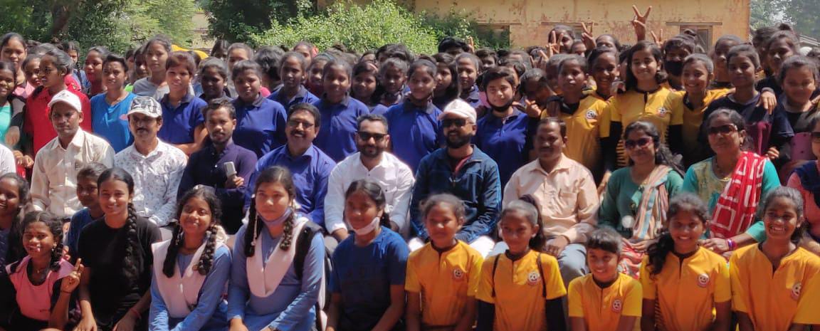 विकासखण्ड स्तरीय महिला खेल प्रतियोगिता का युवा पार्षद अमित भद्र ने किया शुभारंभ