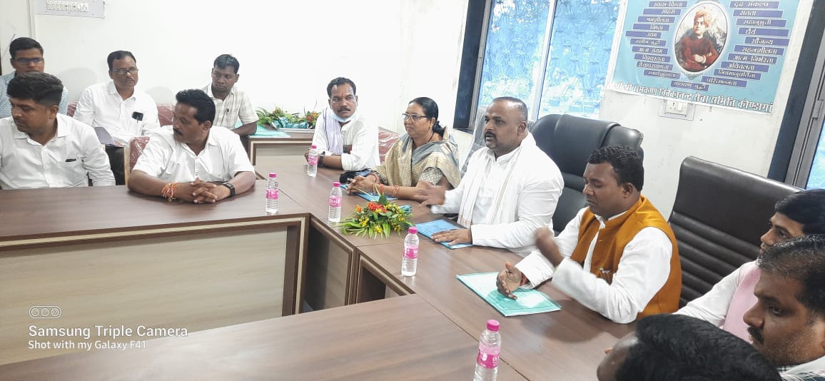 छ.ग. भवन एवं अन्य सन्निर्माण कर्मकार कल्याण मण्डल के अध्यक्ष ने कोण्डागांव का किया दौरा