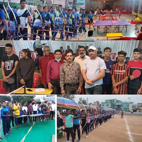 राज्य स्तरीय क्रीड़ा प्रतियोगिता के द्वितीय दिन सभी जोन ने दिखाया अपना प्रतिभा का जौहर