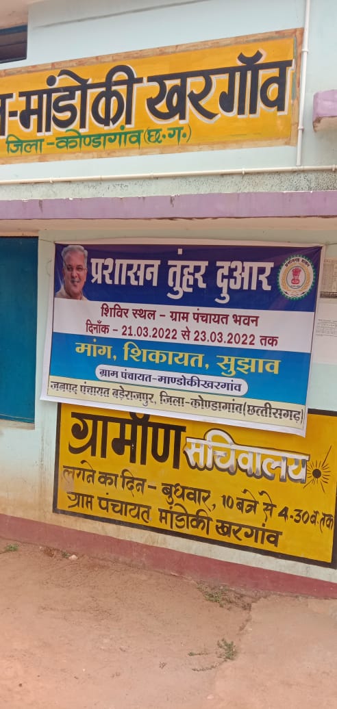 मावा कोंडानार‘ एप्प में अब तक हुए 15213 आवेदन रजिस्टर, 325 का हुआ निराकरण