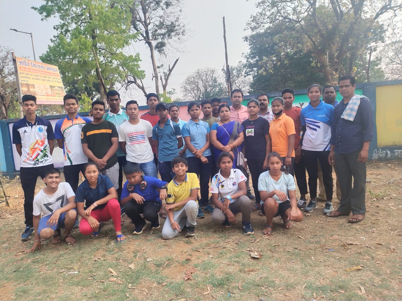 बच्चों का भविष्य तीरंदाजी के क्षेत्र में भाग्य आजमाने 21 बच्चे रवाना हुए रायपुर