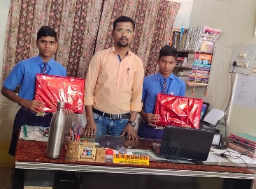 अबूझमाड़ के सितारे का गुरुकुल पब्लिक स्कूल कवर्धा मे हुआ चयन