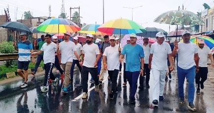 आजादी का संदेश लेकर विधायक, कलेक्टर, एसपी सहित नागरिकों ने लगायी स्वतंत्रता दौड़