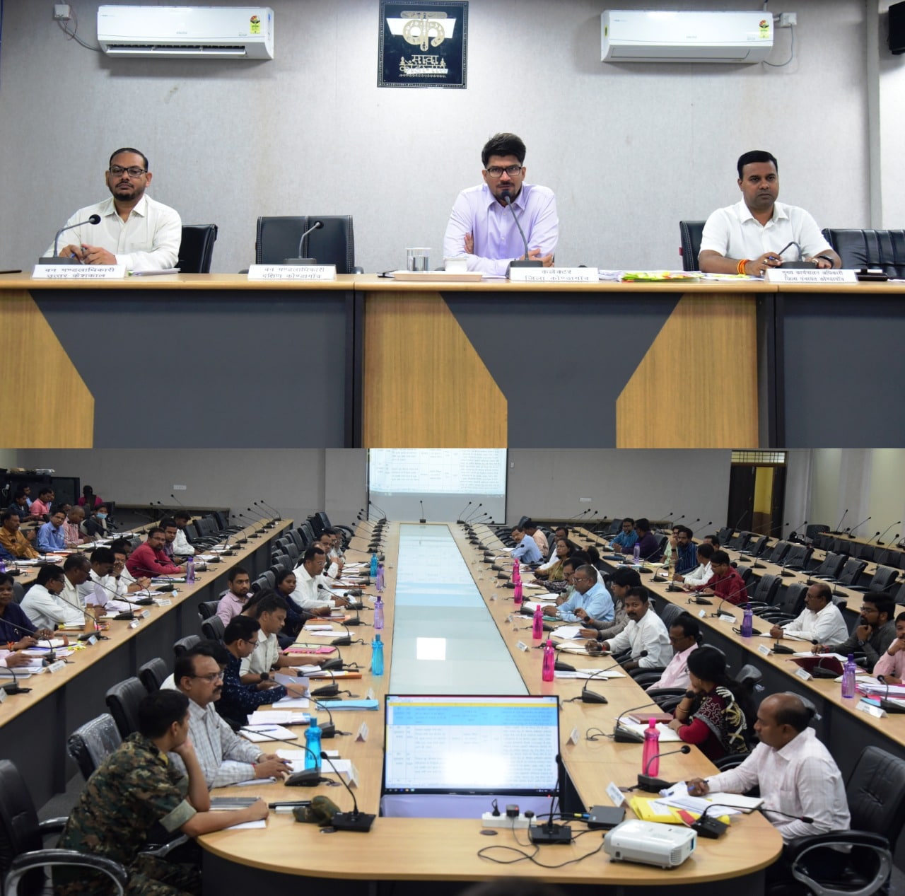 मुख्यमंत्री के घोषणाओं का क्रियान्वयन सर्वोच्च प्राथमिकता से पूरा करने के निर्देश दिया कलेक्टर ने