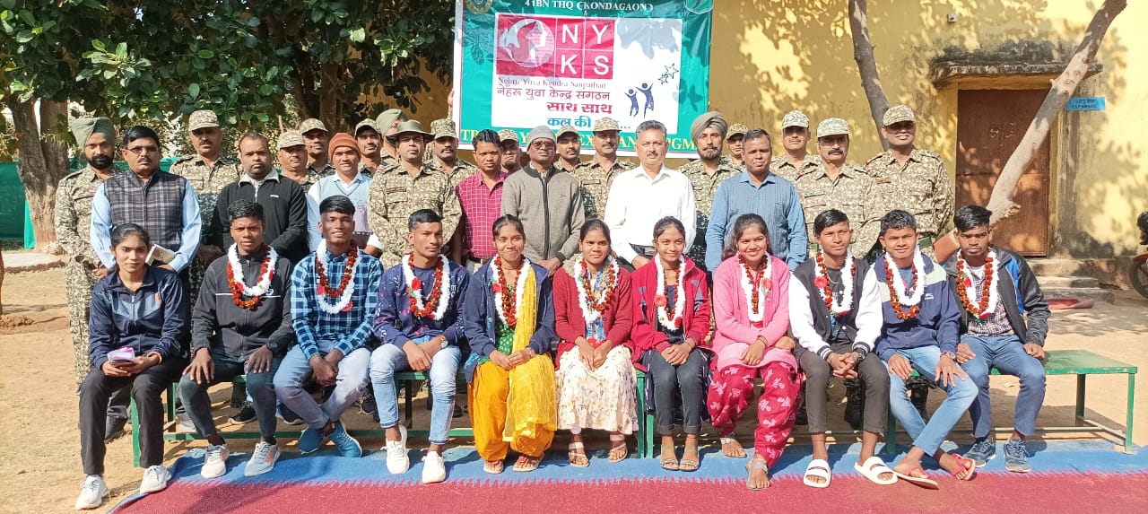 आदिवासी युवाओं को मैसूर भ्रमण के लिए भेजा आईटीबीपी ने