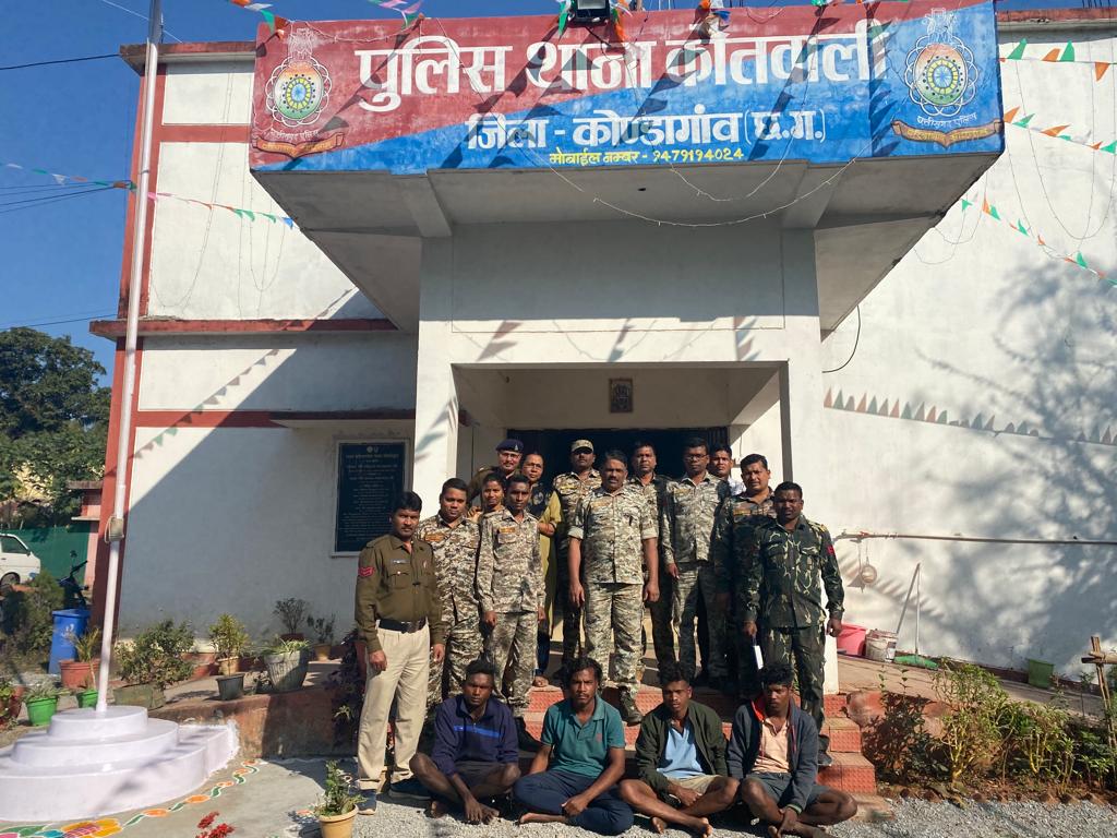 अनाचार के आरोपी  गिरफ्ता, भेजा जेल