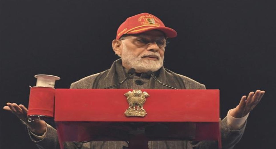 प्रधानमंत्री ने करियप्पा परेड ग्राउंड में एनसीसी रैली में लोगों को किया संबोधन